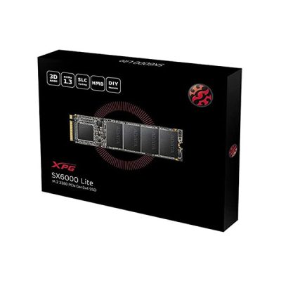 XPG Adata SX6000 Lite 128GB 3D NAND Solid State Drive - ASX6000LNP-128GT-C