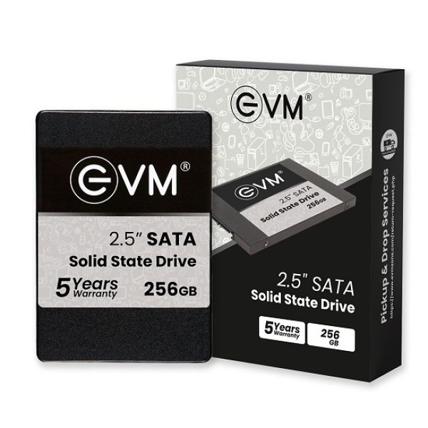 EVM SATA SSD (Solid State Drive) 256GB For Laptop and Desktop