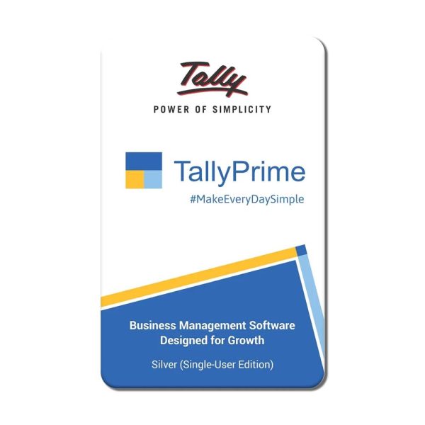TallyPrime – Silver Single User Edition : Lifetime