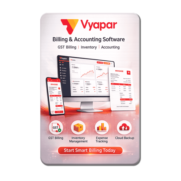 Vyapar Billing & Accounting Software (GST Ready India)