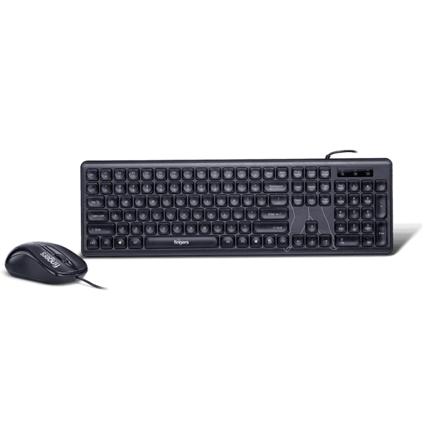 FINGERS Velvet Combo C4 Wireless Keyboard & Mouse Combo